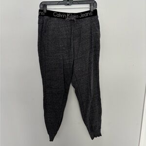 Calvin Klein Jeans Heather Gray Joggers